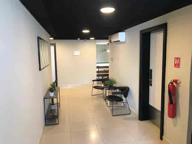 Nordic Hotel Lagos event breakout space, functional registration area for professional conferences.