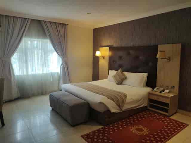 Board Room at Amber Residence GRA Ikeja for corporate meetings and executive business conferences.
