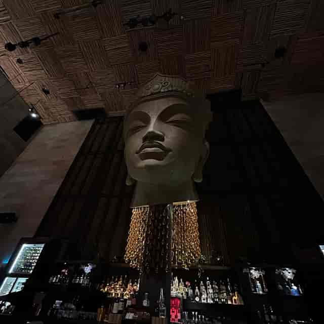 Shiro sculptural installation with dramatic lighting for luxury gala and immersive event design.