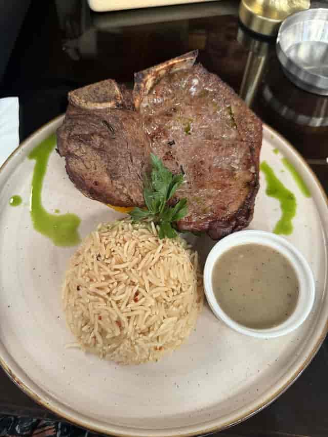 Steak entrée at Nest Lagos banquet event, featuring tender meat for corporate catering.
