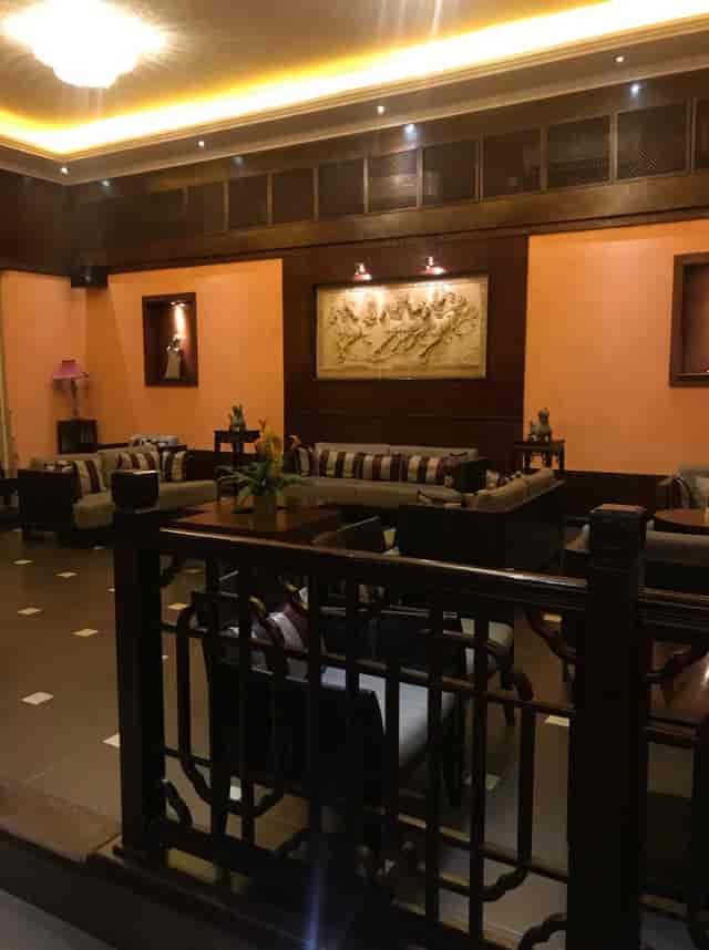 Zen Garden banquet hall lobby for VIP networking and luxury event breakouts.