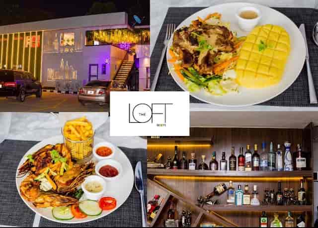 The Loft Ikoyi bar interior, ideal for professional networking and corporate mixers.