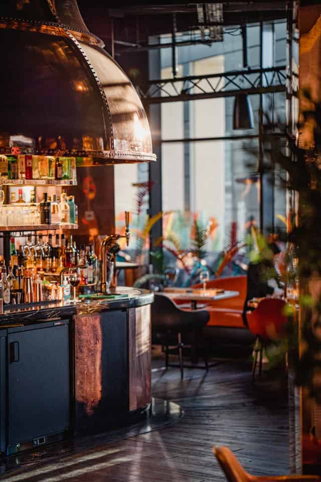 Bar area