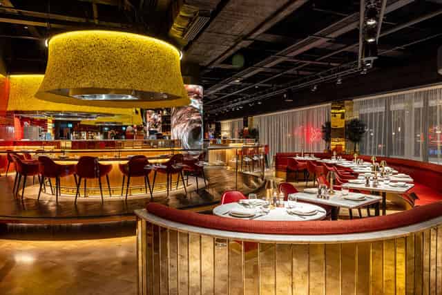 Bar area