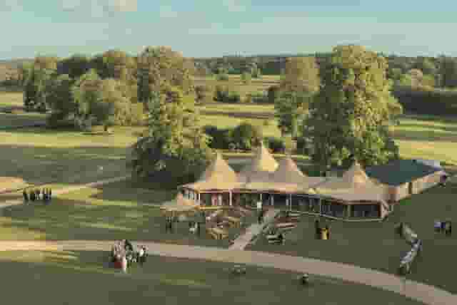Tipis at Mapledurham