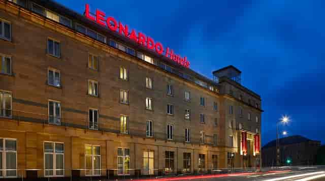 Hotel in Haymarket Edinburgh with street-level entry for corporate events and business conferences.
