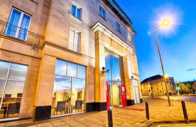 Boutique hotel in Haymarket Edinburgh with branding, ideal for corporate events and receptions.