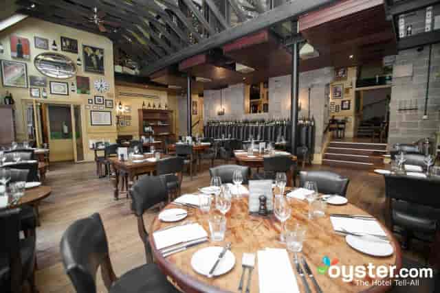 Rustic Hotel du Vin Edinburgh bistro for intimate corporate dinners and networking events.