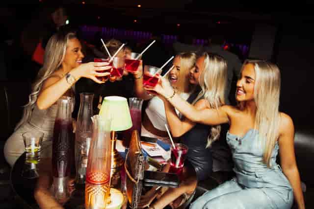 Exclusively Yours post-conference reception in upscale Coco Boho Edinburgh lounge.