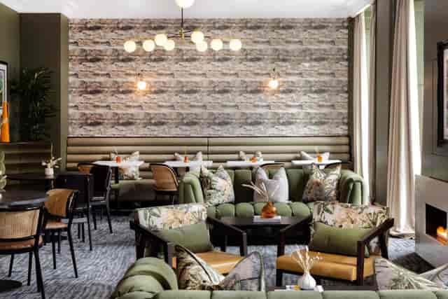 High-end lounge bar in Edinburgh for VIP hospitality and networking events.