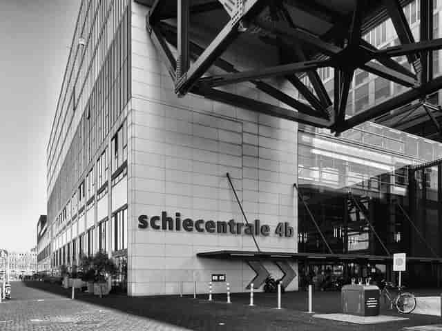 Industrial-chic Event Hall at Schiecentrale for product launches and creative activations.