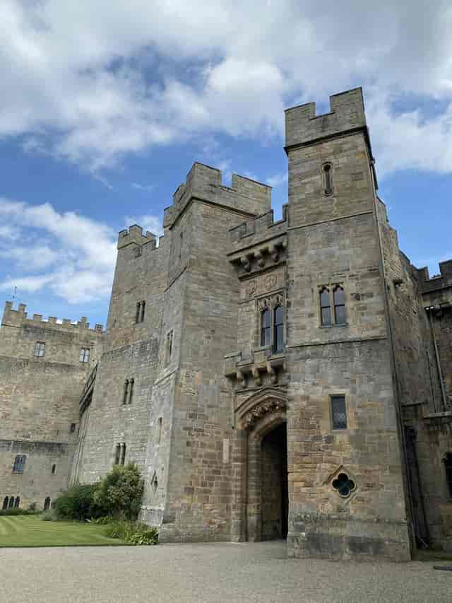 The Dutch Barn at Raby Castle, a historic venue for corporate retreats and incentive travel.