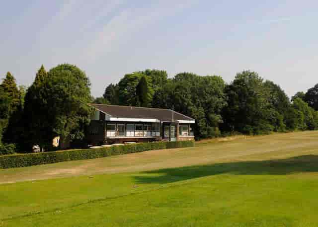Short Game Area at High Elms Golf Course: rustic venue for corporate retreats and team building.