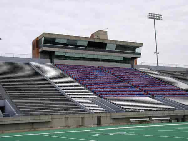 Pennington Field outdoor venue with hospitality suites for large-scale sports and corporate events.