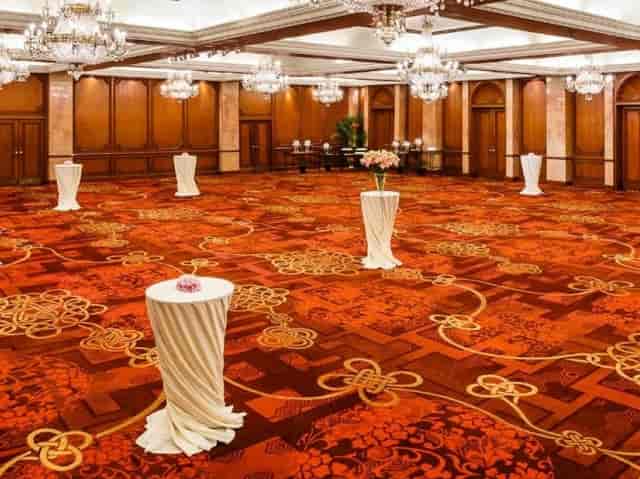 Taj Mahal New Delhi ballroom for cocktail receptions with ornate decor for event networking.