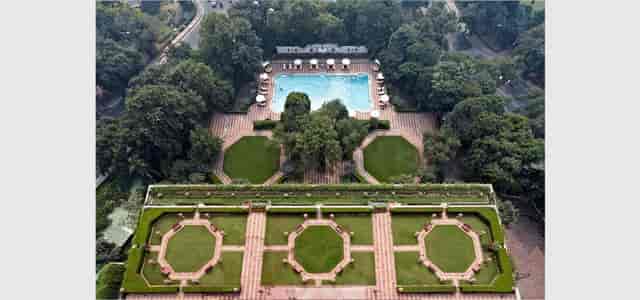 Terrace Garden at Taj Mahal New Delhi: elegant outdoor wedding venue and corporate event space.