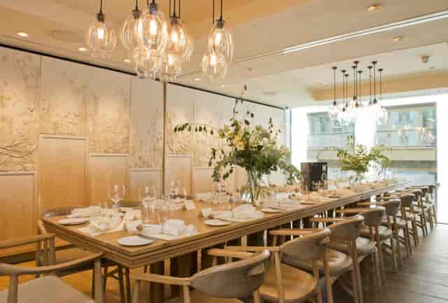 Elegant dining space at The Hide & Seek Room, perfect for corporate events and celebrations.