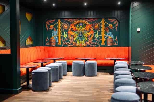 Whisky Lounge for upscale networking events and informal breakout sessions.