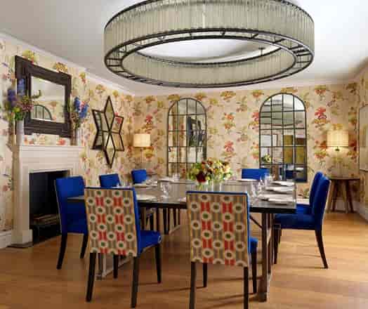 Elegant meeting room at Covent Garden Hotel, perfect for corporate events and gatherings.