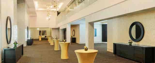 Marble Room at Sofitel Abu Dhabi Corniche, ideal for corporate events and receptions.