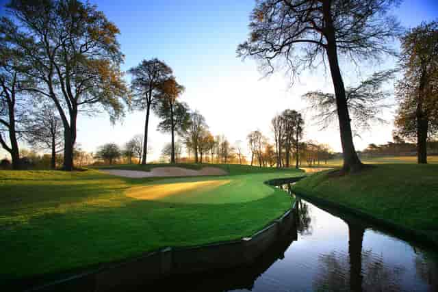 Scenic golf course at The Belfry, ideal for corporate retreats and outdoor events.