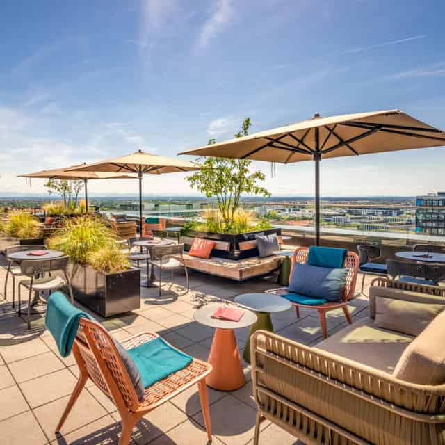 Rooftop terrace