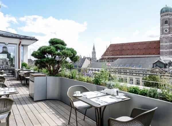 Rooftop terrace