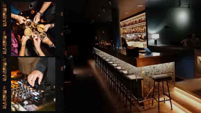 AMANO Bar Munich: Sophisticated venue for corporate cocktail receptions and networking events.