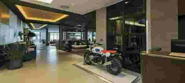 Reception area