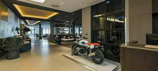 Reception area