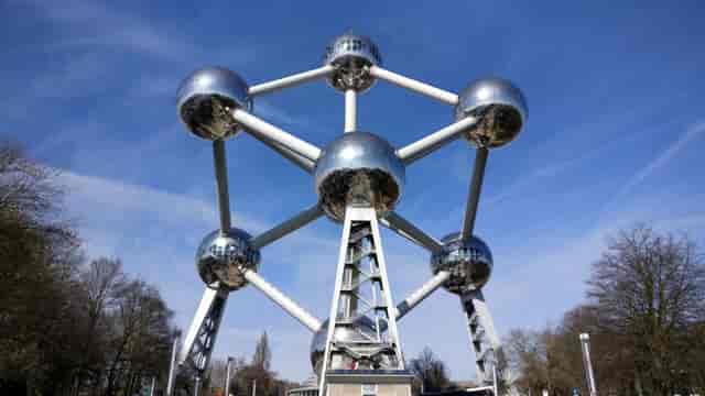 Atomium observation deck for corporate events and private galas in Brussels.