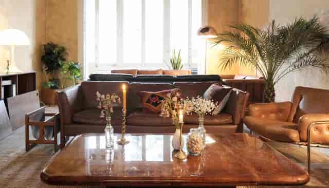 High-end social club lounge with residential decor for corporate networking and VIP events.