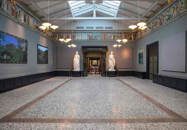 Gallery Corridor venue for sophisticated evening receptions and product launches.
