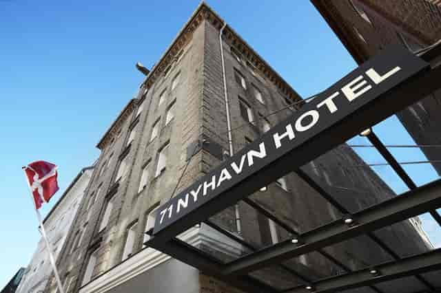 71 Nyhavn Hotel exterior: Boutique luxury venue for executive retreats and corporate events.
