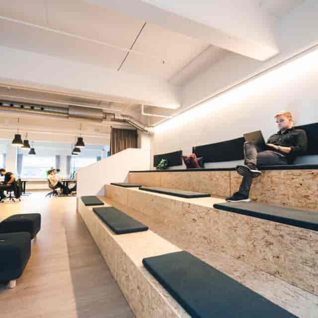 K1 tiered breakout space at Symbion, perfect for corporate events and professional conferencing.