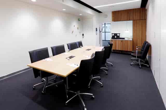 Boardroom at AC Hotel Bella Sky Copenhagen for small corporate business meetings.