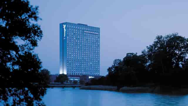 Radisson Blu Scandinavia Copenhagen large conference room for corporate events and business meetings.