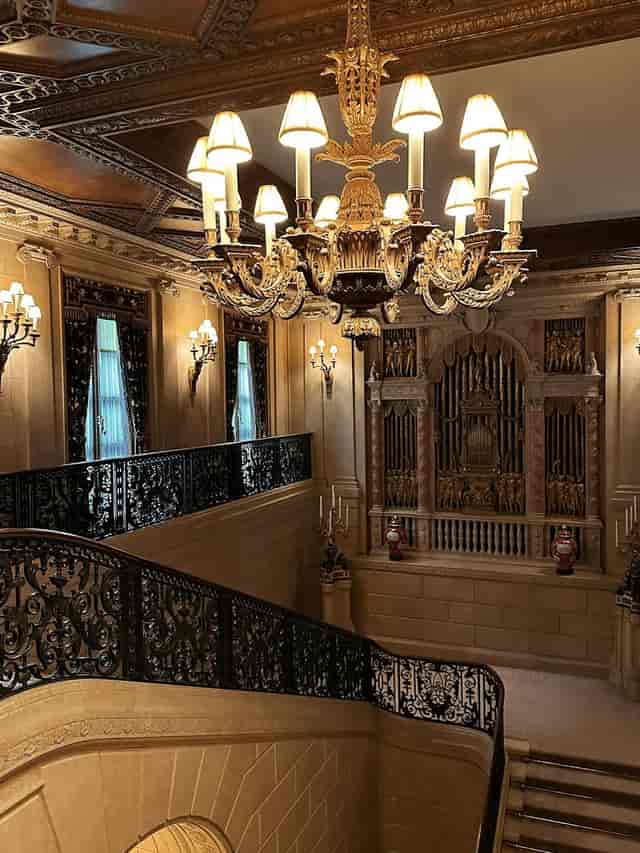 The Music Room at The Frick Collection, a grand historic venue for VIP receptions and formal galas.