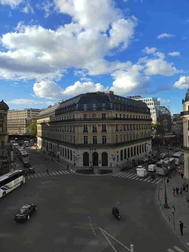 Concorde Spaces Opéra Garnier: Haussmann-style architecture for luxury hotel or corporate venue.