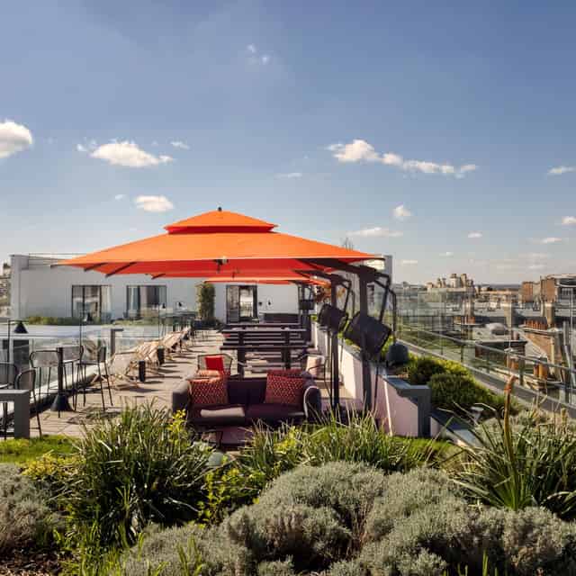 Rooftop bar