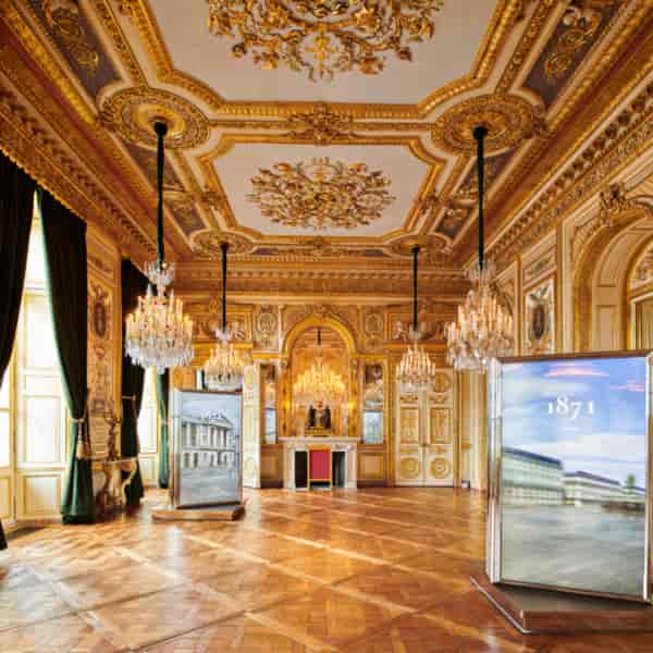 Gilded Salons d’apparat at Hôtel de la Marine: luxury gala dinner and corporate reception venue.