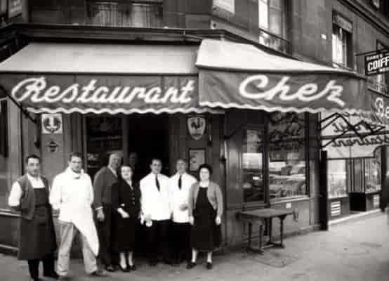 Allard-Benoit restaurant exterior, professional staff, venue site inspection, event hospitality.