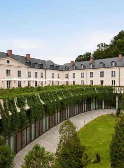 Dolce Hotel Versailles restaurant: historic corporate retreat venue for high-end conferences.