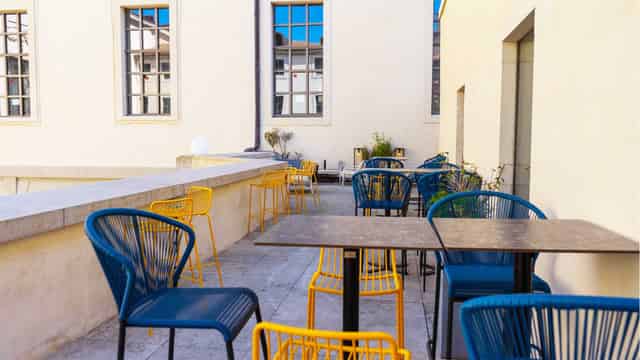 Rooftop bar