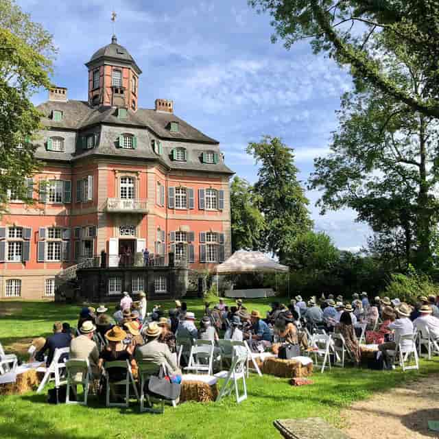 Elegant Schloss Arff castle gala, historic estate venue for corporate events and luxury retreats.