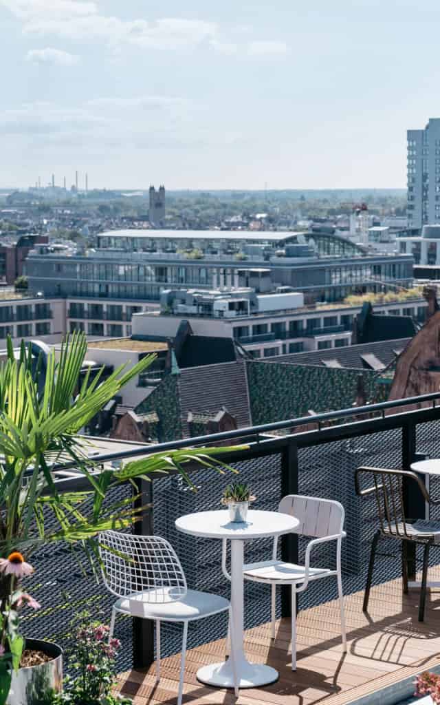 Rooftop terrace