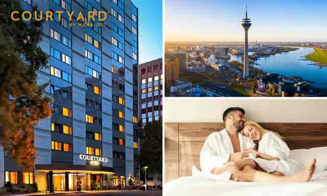 Courtyard Duesseldorf Seestern: Upscale corporate hotel for business meetings and events.