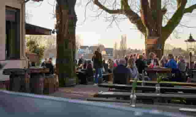 Beer garden