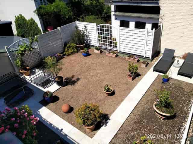 Deluxe Rooftop Suite patio, residential-style terrace for intimate events and private gatherings.