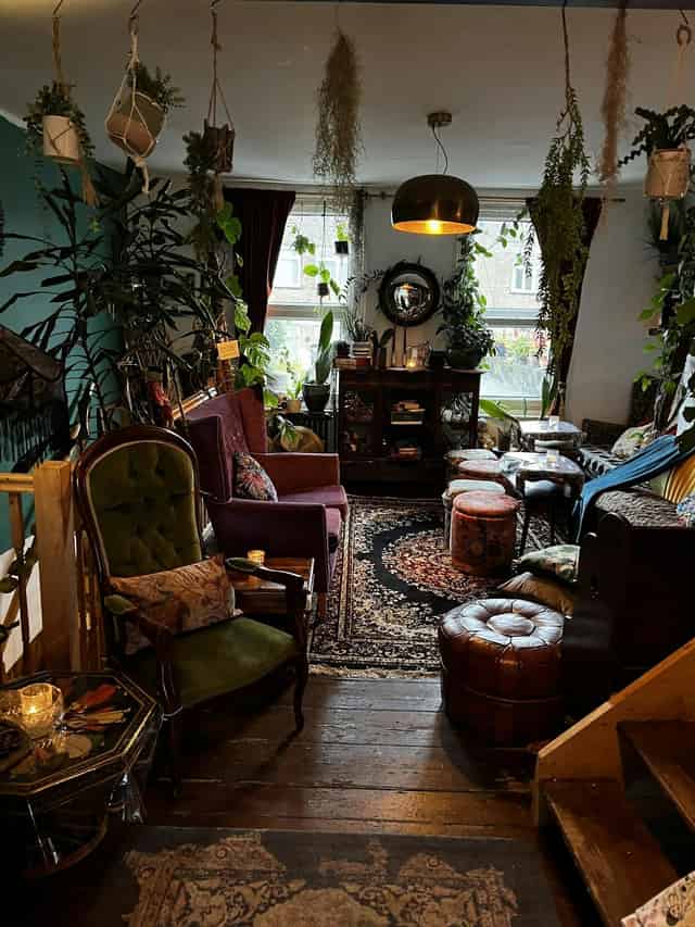 Upstairs area